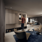 Garnituur 1 houten deur REVEGO uno