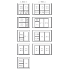 Set voor afvalsortering in TANDEMBOX moduleerbaar