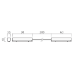 Fil de connexion double pour Maxirail