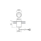 Mono stopcontact RONDO