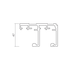 Bovenrail Combino 65 IS
