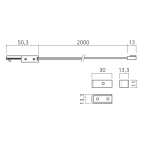 Infrarot-Schalter für LED-Anbauleiste Line
