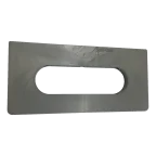 Tegenplaat voor scharnieren