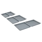 Couvercles pour seaux de poubelle de hauteur 275 mm