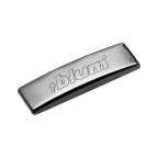 Scharnierafdekkap in staal rechte arm