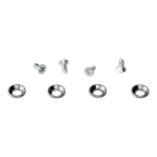 Bevestigingsset voor alu kader