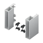 Set insert houder hoogte C