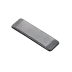 Afdekkap rechte arm Titanium