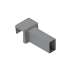 Attache tube transversal