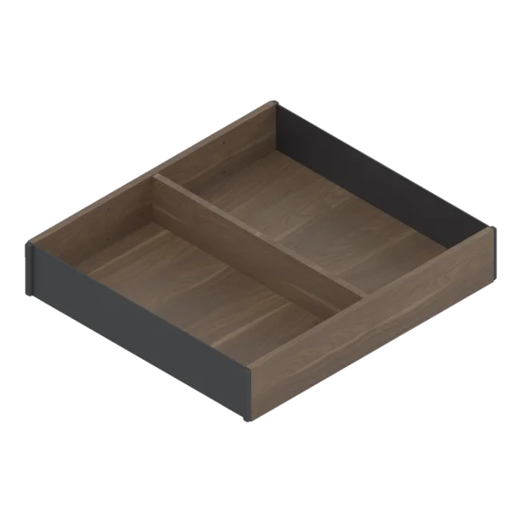 Boîte largeur 242 mm design bois