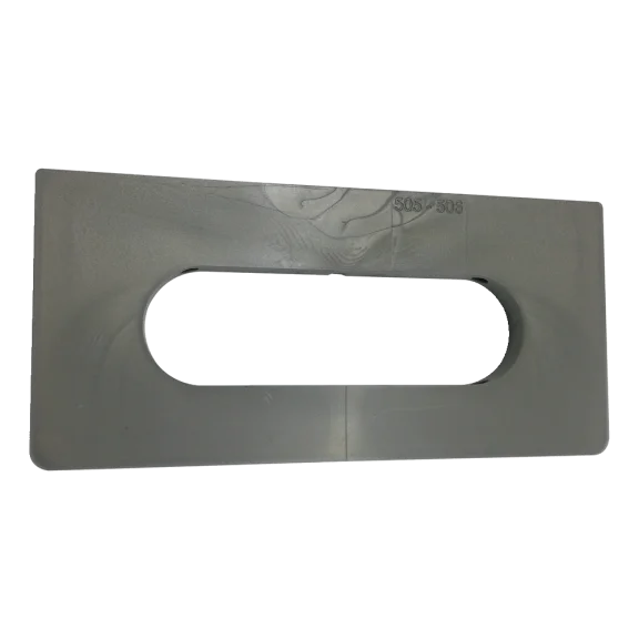 Tegenplaat voor scharnieren