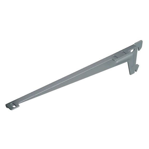 Supports équerre pour crémaillère acier