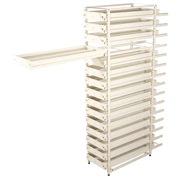 Kolomkast met 15 enkele laden 1100 mm