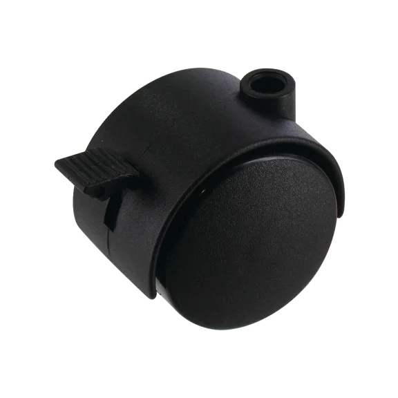 Wiel met dubbele rol en rem ROLL