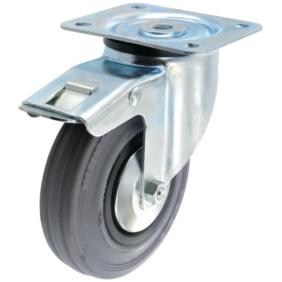 Roulette pivotante Ø125 mm