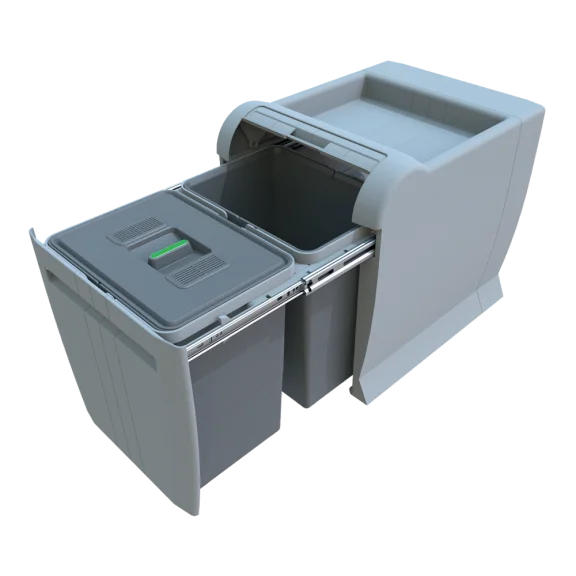 Poubelle tri sélectif 36 L