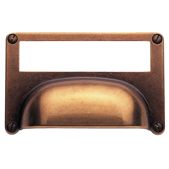 Poignée porte-étiquette