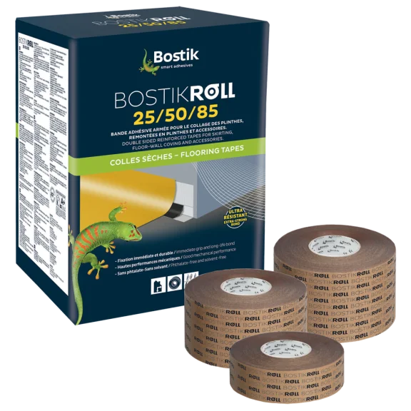 Kleefband voor verschillende afwerkingen