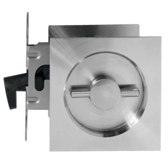 Ensemble fermeture de porte coulissante affleurante KUBE