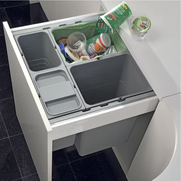 Set poubelles suspendues pour tiroir TANDEMBOX