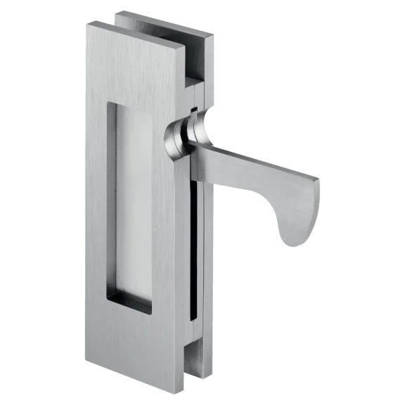 Poignée de chant pour porte verre