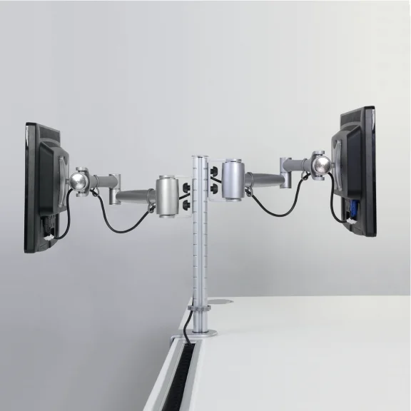 Dubbele schermhouder QUATRO