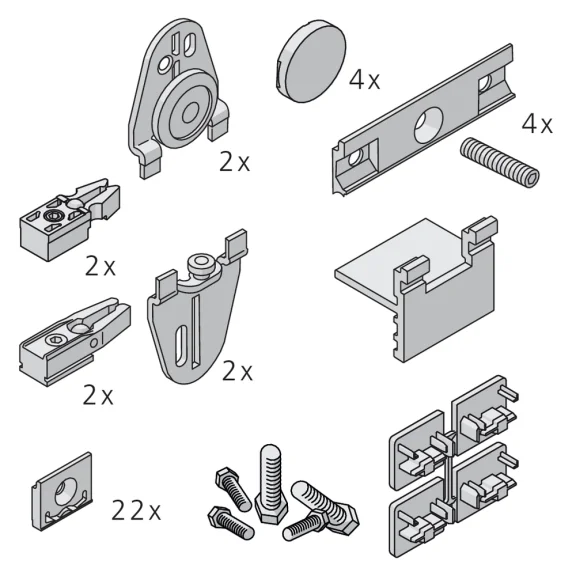 Garniture Regal B Verre