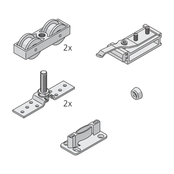 Set Junior 160 voor 1 deur