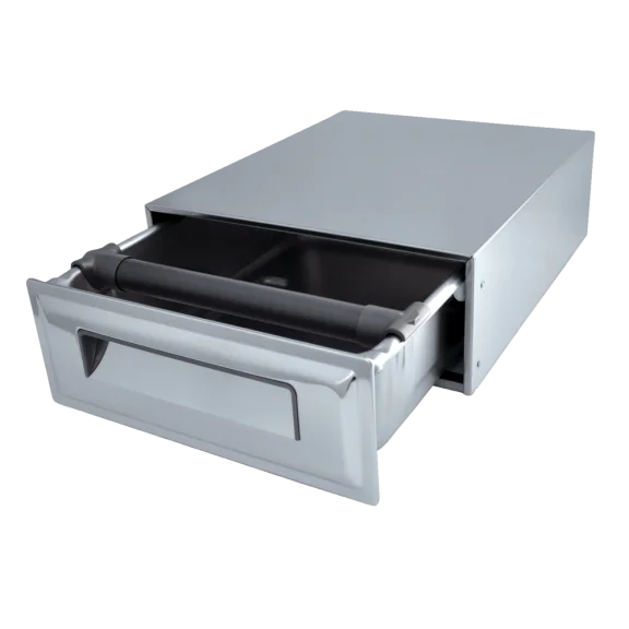 Tiroir marc à café compact à poser coulissant