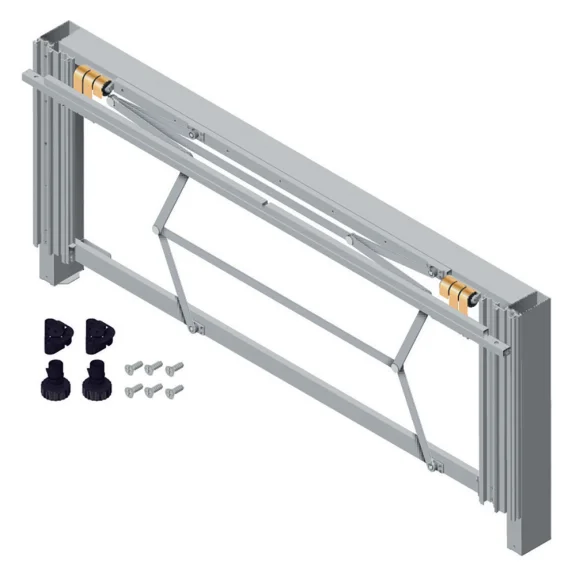 Ferrure pour crédence coulissante PS70