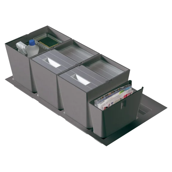 Afvalsortering voor corpus van 900 mm 32 L