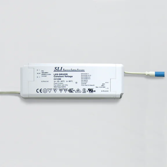 Transformator 12 V DC, 20 W, Weiß einstellbar