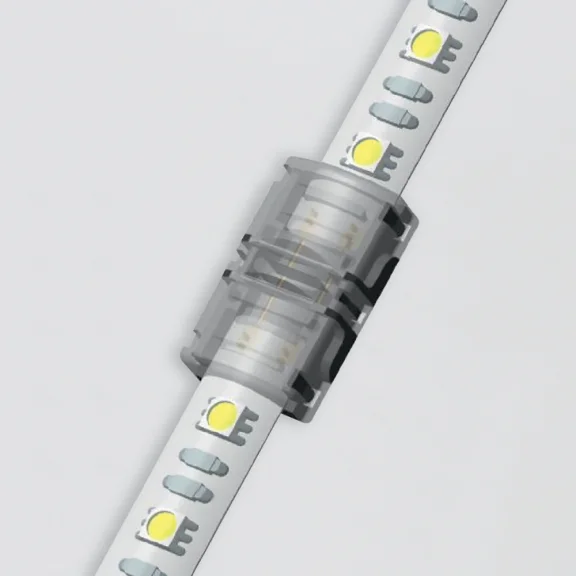 Connexion double pour bande LED