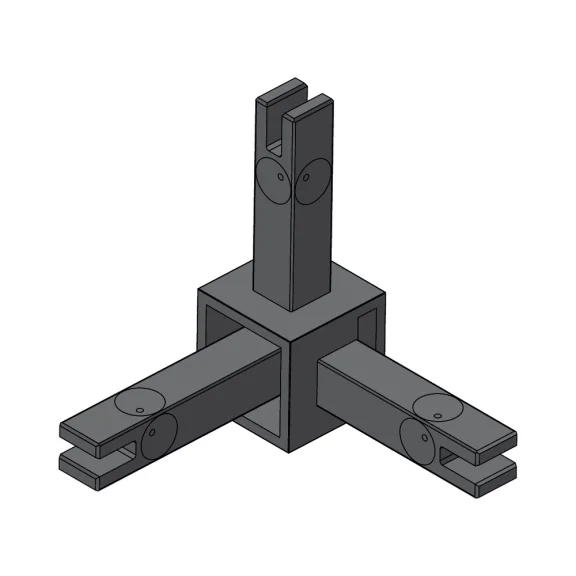 Jonction 3 voies CADRO