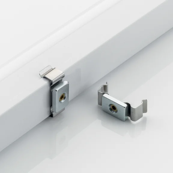 Clips voor horizontale montage