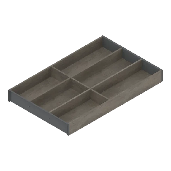 Range-couverts design bois