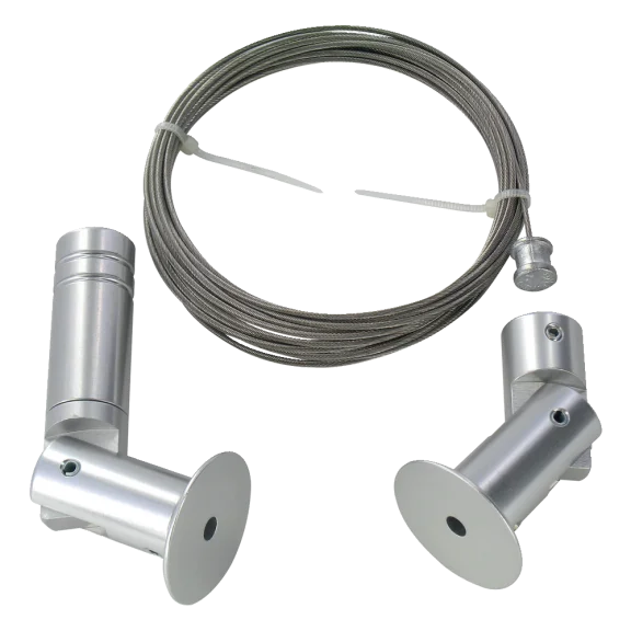 Kabelbevestiging met beweegbare deel