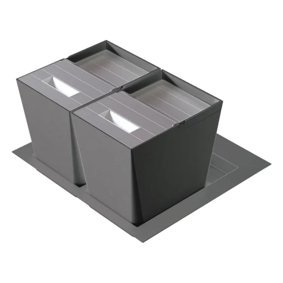 Afvalsortering voor corpus van 600 mm 32 L