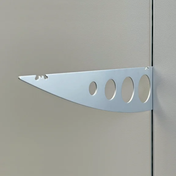 Konsole SOFT DESIGN, einfach, mit Lochmuster