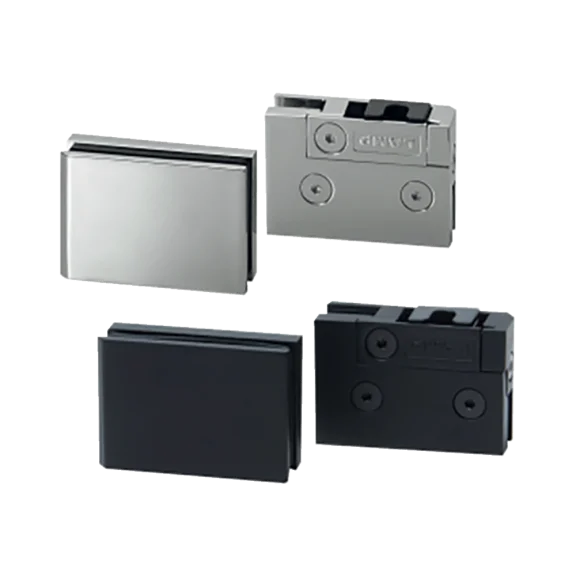 Paar pivots voor glas 5 kg