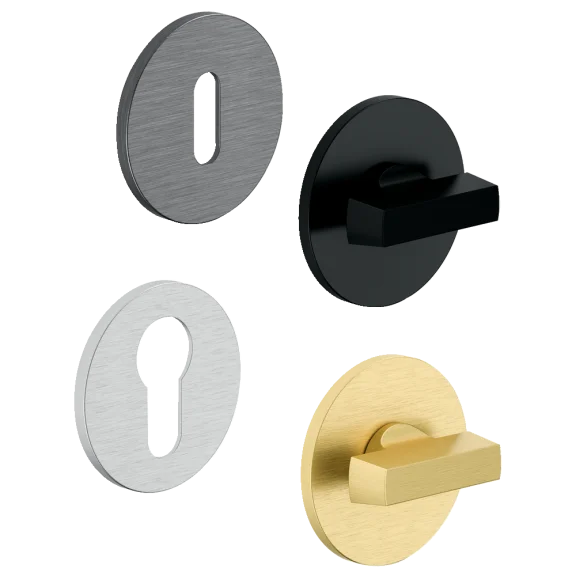 Rosetten "Less is fine®", rund