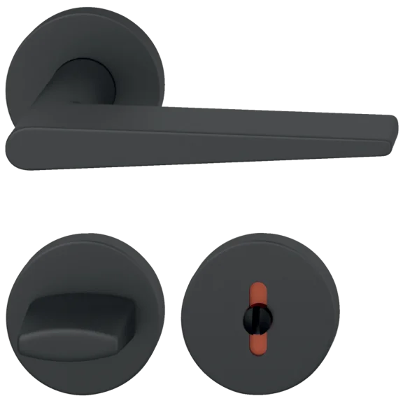 Ensemble sur rosace ronde 1005