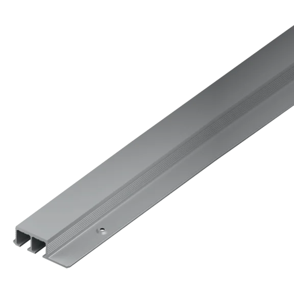 Dubbele rail inbouw Clipo 16 glas