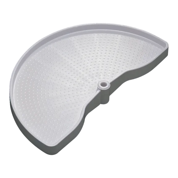 Draaibodem halfrond standaard