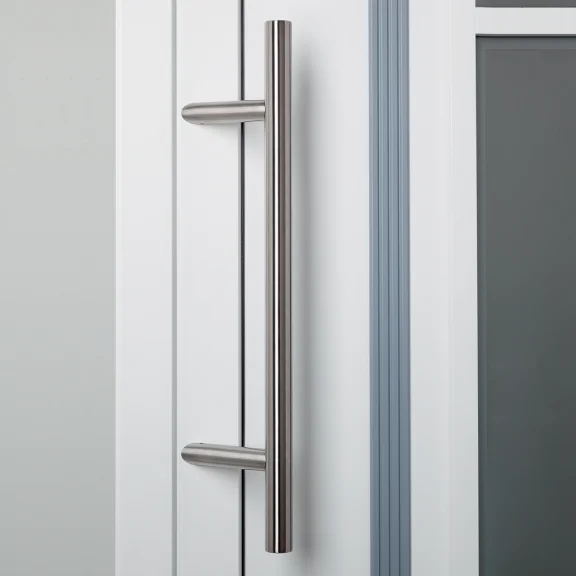 Rechte greep inox