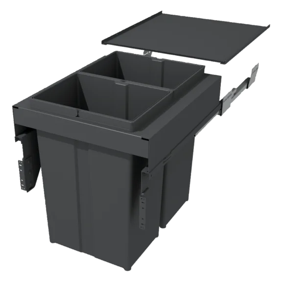 Afvalemmer EVO voor afvalsortering 58 L