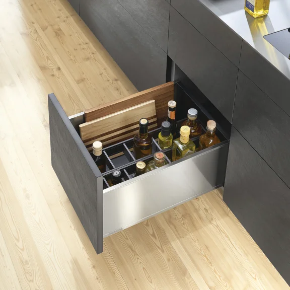 Uittrekelement voor flessen breedte 100 mm