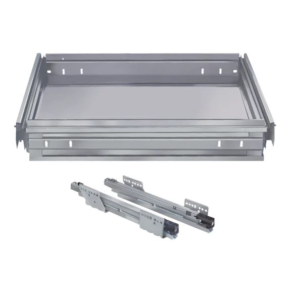 Lade met geleiders voor bureelkast van 800 mm