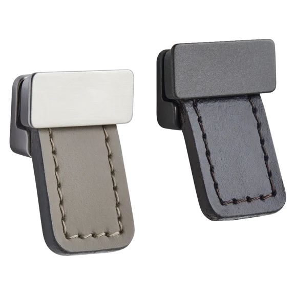 Bouton cuir à encastrer GIUSEPPE