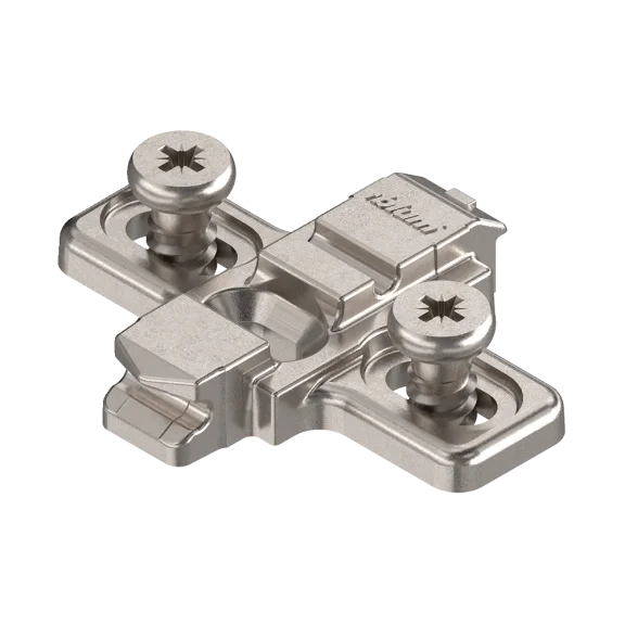 Kruismontageplaat CLIP met euroschroeven